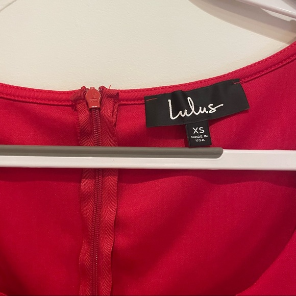 Lulu’s Red mini dress - Picture 4 of 8